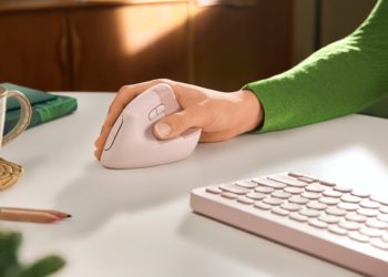 Logitech推出全新人體工學垂直滑鼠
